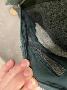 Inside pockets on jackets